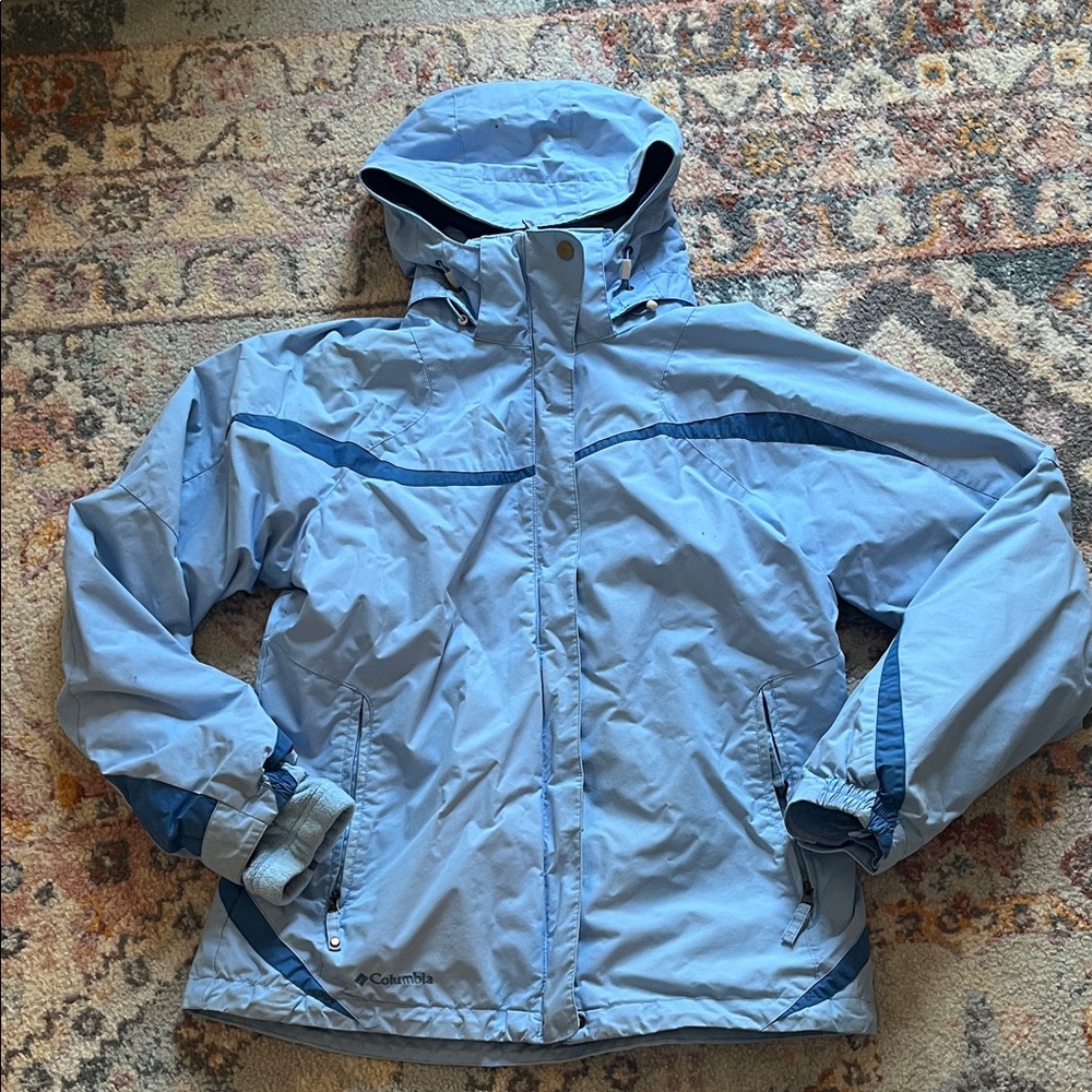 Columbia Sky Blue Interchangeable Ski with Fleece Jacket
